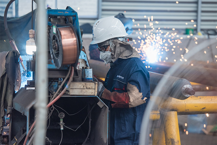 东乡县网架焊接车间